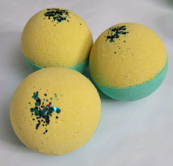 pineapple bath bomb