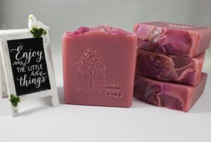 Natural Skincare Aloe Pomegranate Soap