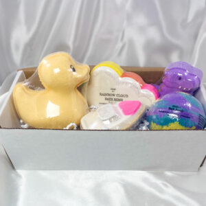 bath bomb gift set yellow ducky bath bomb