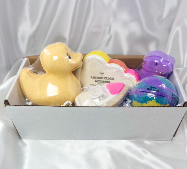 bath bomb gift set yellow ducky bath bomb